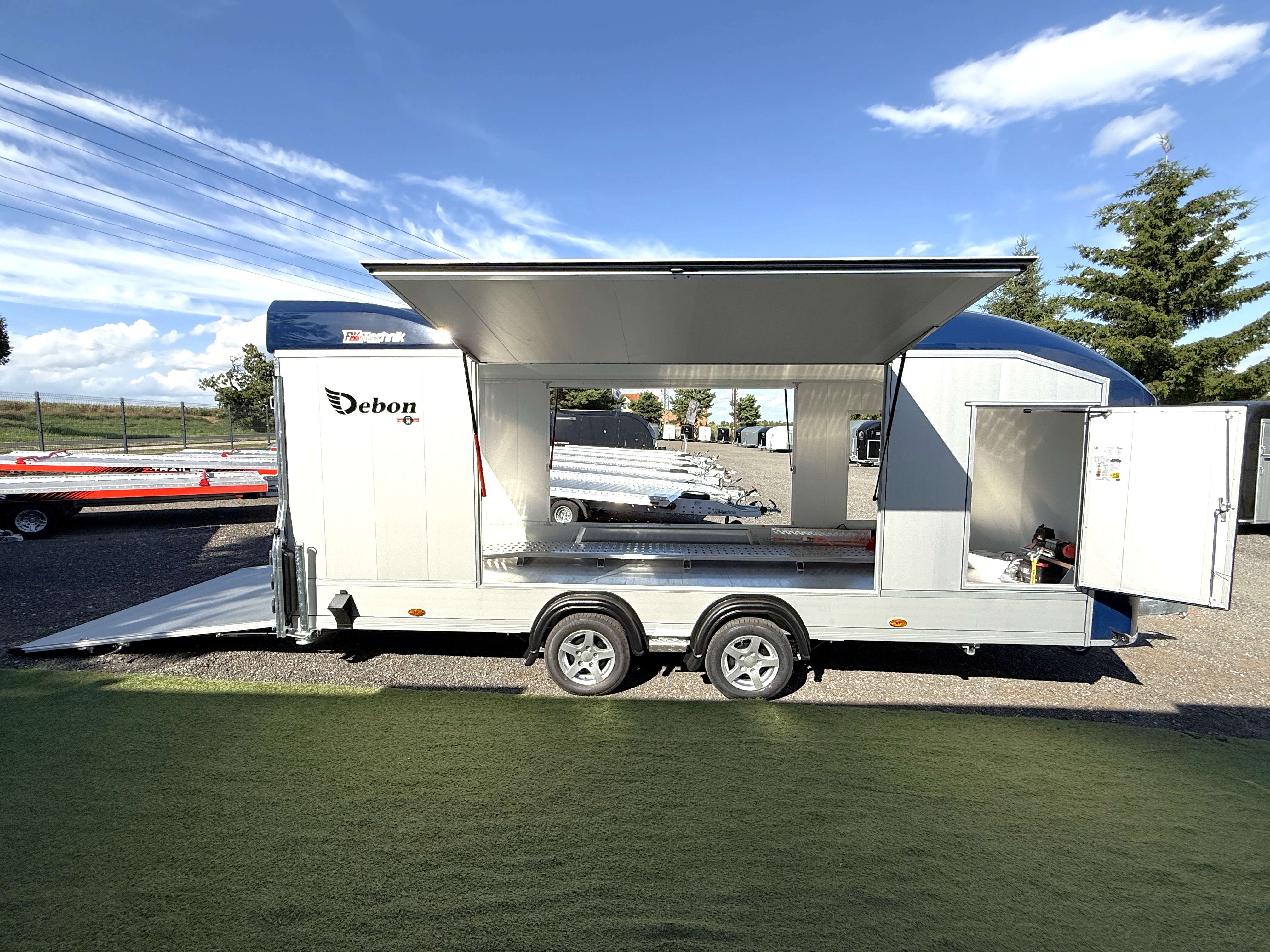 Autopřepravník Debon C2000 modrý 5